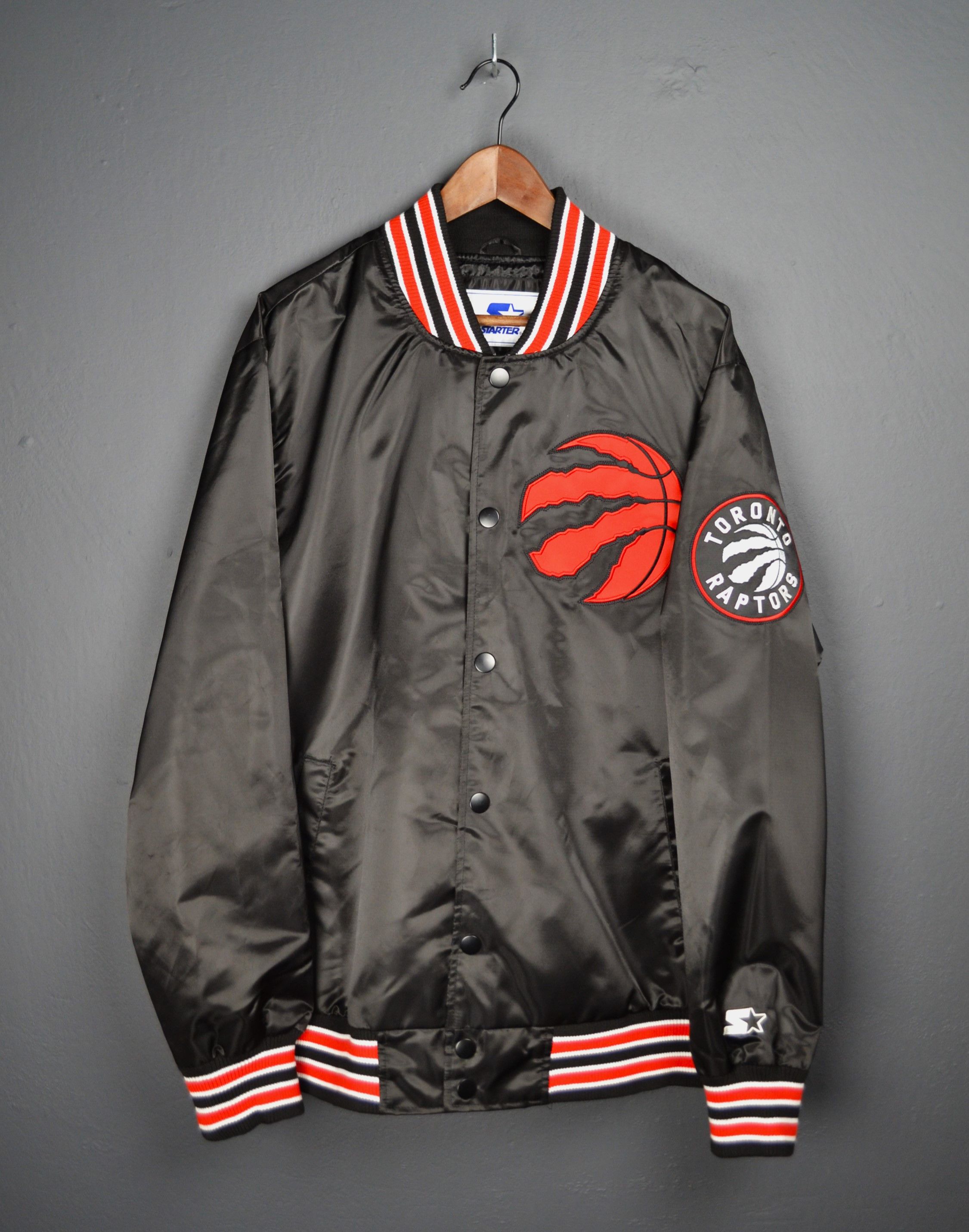 Starter Starter Raptors Bomber Jacket Size XL Size US XL / EU 56 / 4 - 2 Thumbnail