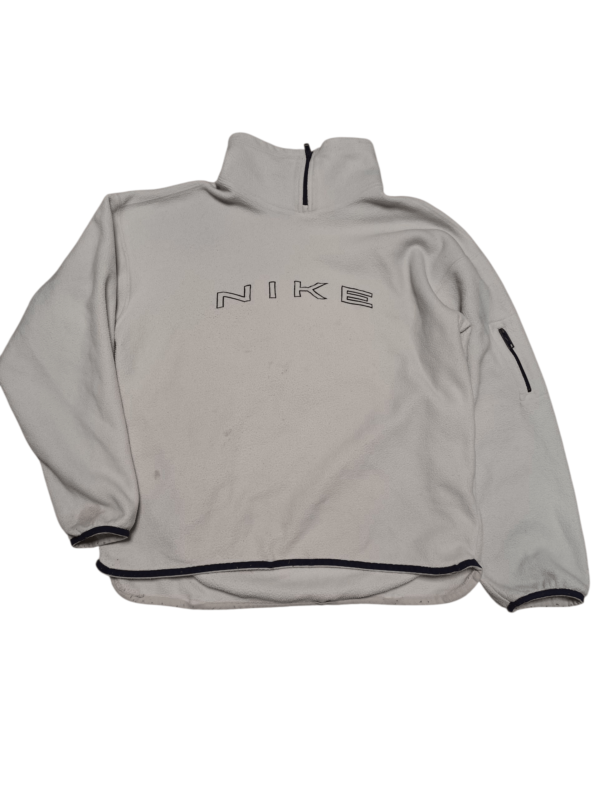 Nike NIKE VINTAGE FLEECE BIG LOGO 1/3 ZIP SWEATSHIRT Size US L / EU 52-54 / 3 - 1 Thumbnail