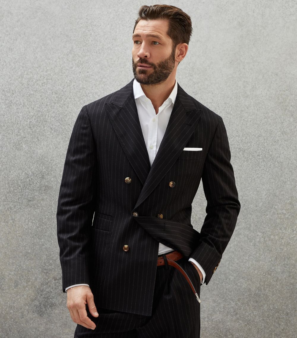 Brunello Cucinelli Suit in Black Size 44R - 2 Thumbnail
