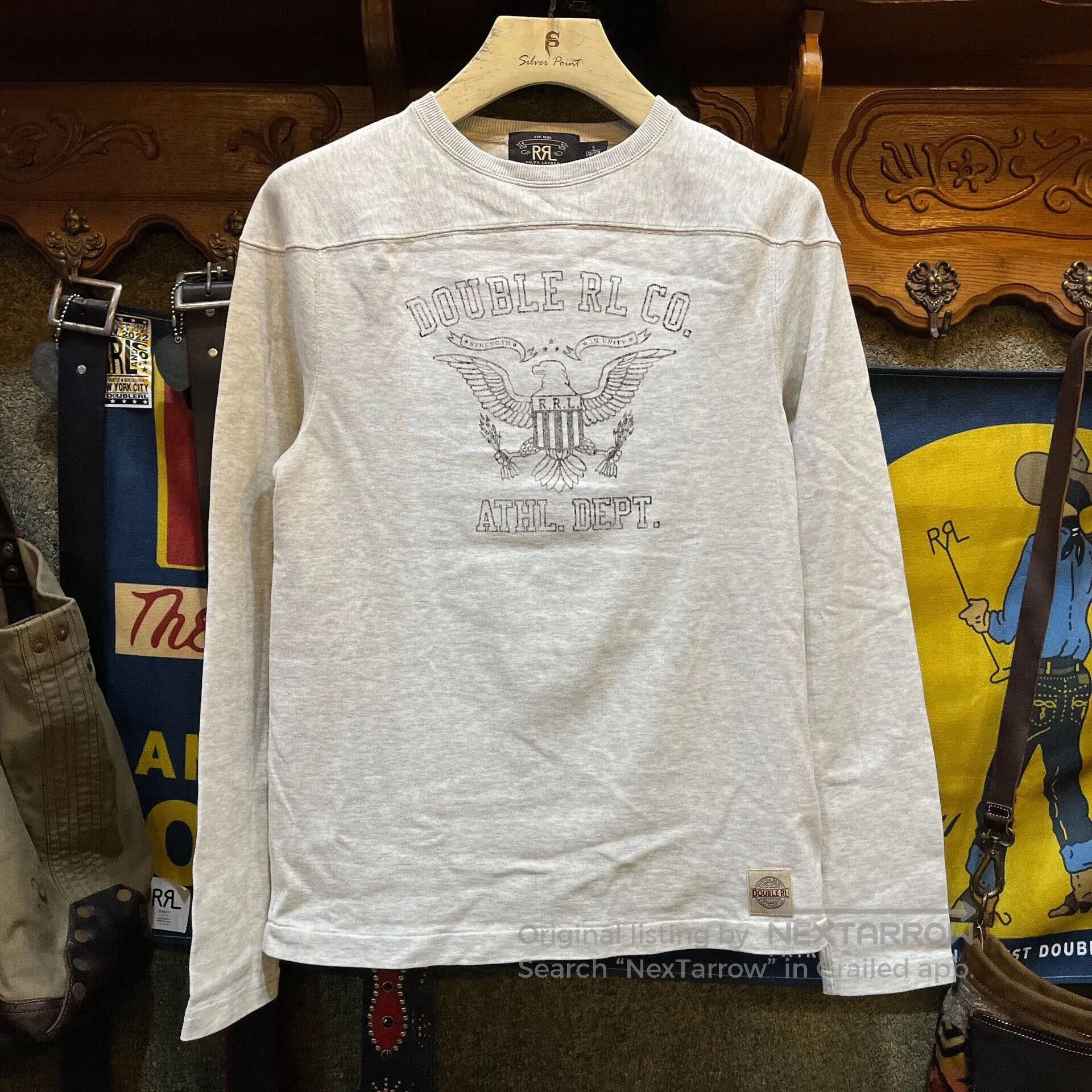 RRL Ralph Lauren double rl co long sleeve sweatshirt. Size US S / EU 44-46 / 1 - 1 Thumbnail