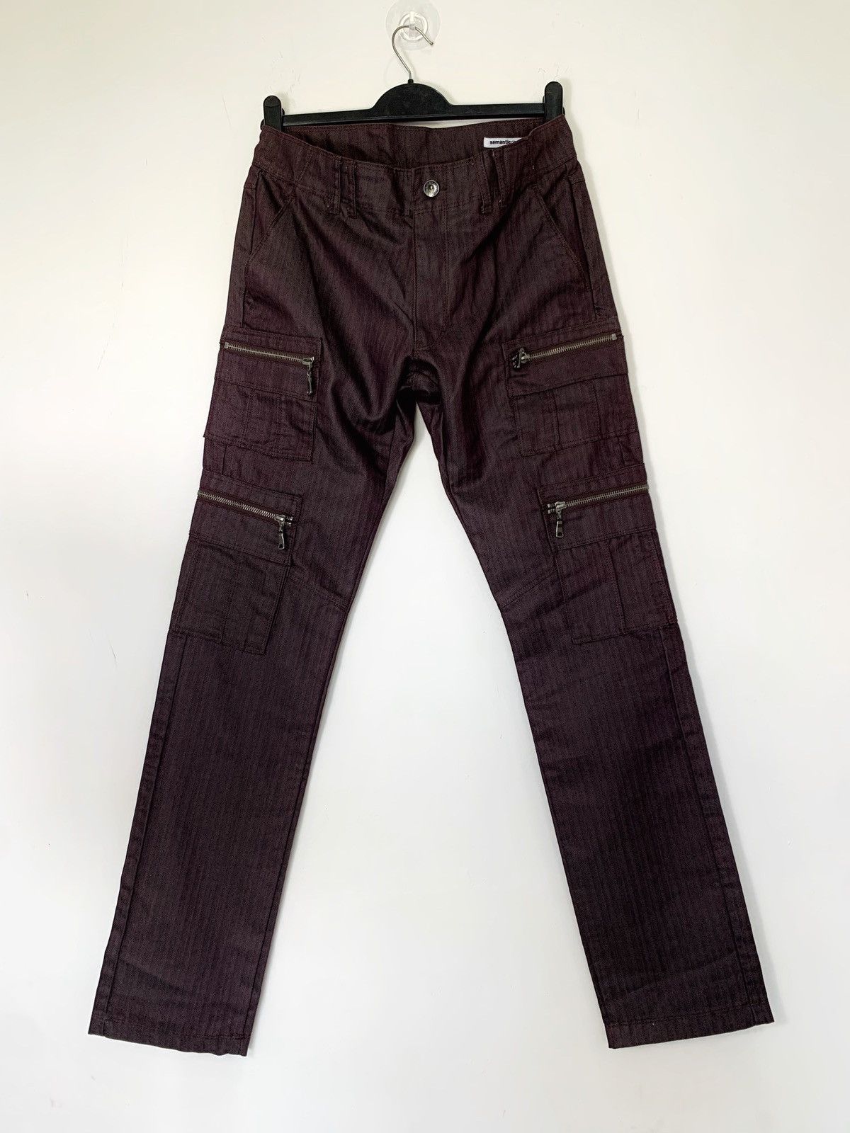 Japanese Brand semantic design multi pocket pant Size US 32 / EU 48 - 1 Thumbnail