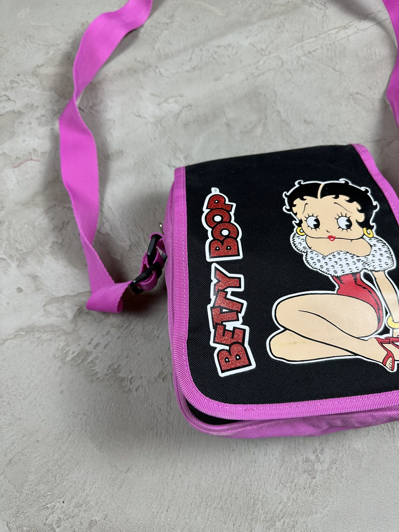Cartoon Network 2000s Vintage Betty Boop Shoulder Y2k Bag 00s Size ONE SIZE - 2 Thumbnail