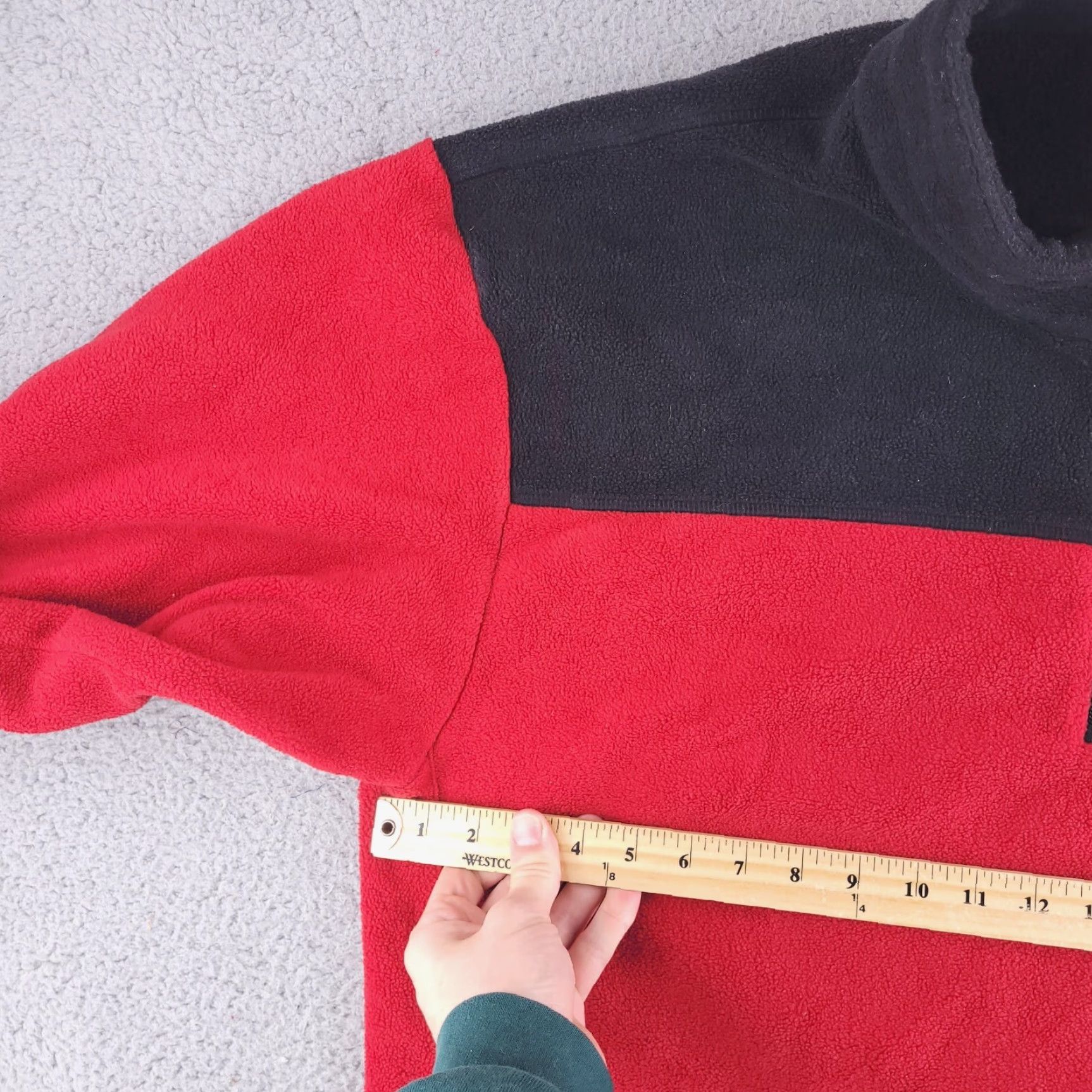 Nautica VINTAGE Nautica Sweater Mens 2XL Red Fleece Pullover Quarter Zip Long Sleeve Knit Shirt Pullover Mens 2XL Red Sweater Nautica Size US XXL / EU 58 / 5 - 4 Thumbnail