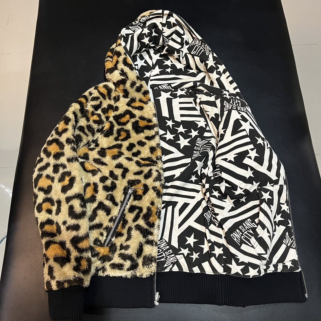Hysteric Glamour × If Six Was Nine × Le Grande Bleu (L.G.B.) Rna Leopard Riversible Zip Up Hoodie Ifsixwasnine lgb style Size US S / EU 44-46 / 1 - 20 Thumbnail