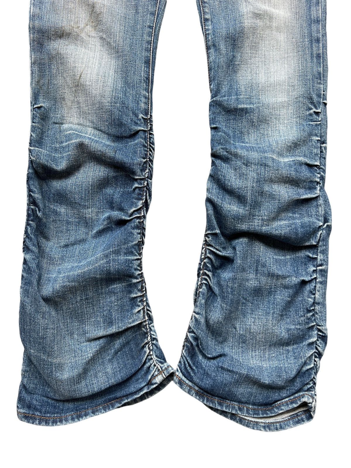 Japanese Brand Flare Japan Multipocket Boot Cut Bondage Stretch Jeans 30x31 Size 30" / US 8 / IT 44 - 5 Thumbnail