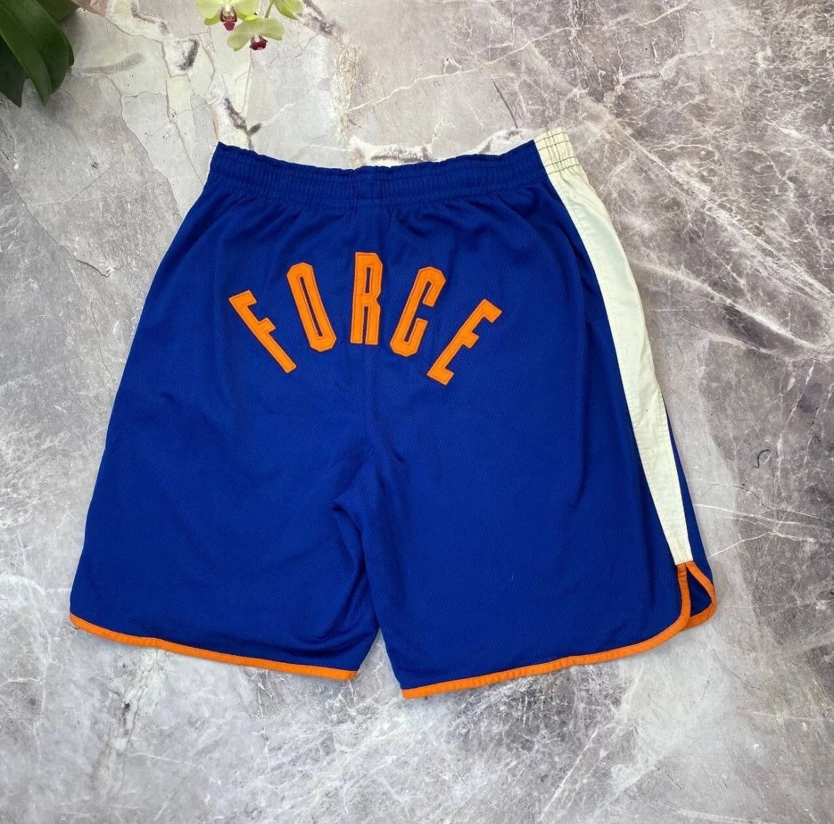 Nike Nike Air Force Shorts Vintage Blue Basketball L Y2K jordan Size US 31 - 3 Thumbnail