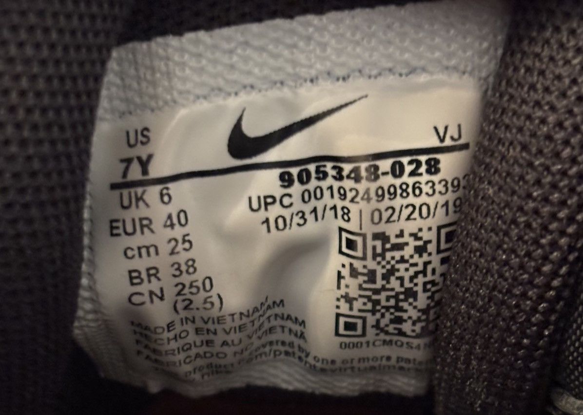 Nike Nike Air Max 95 GS 'Anthracite Amarillo' Size US 7 / EU 40 - 7 Thumbnail