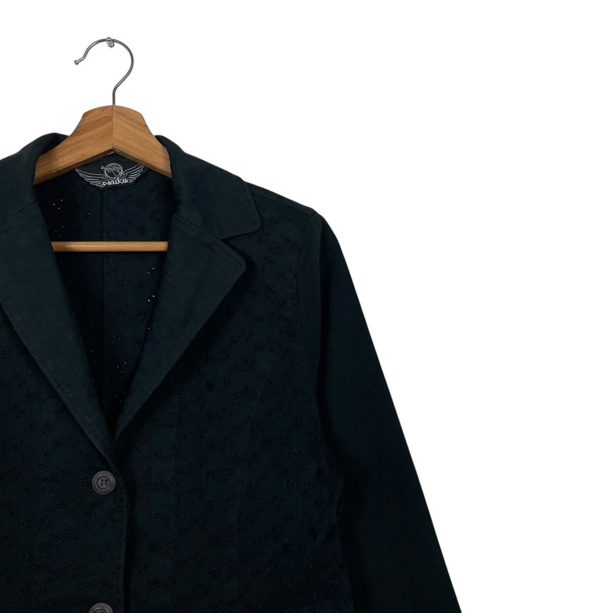 Japanese Brand Naiku Black Jacket