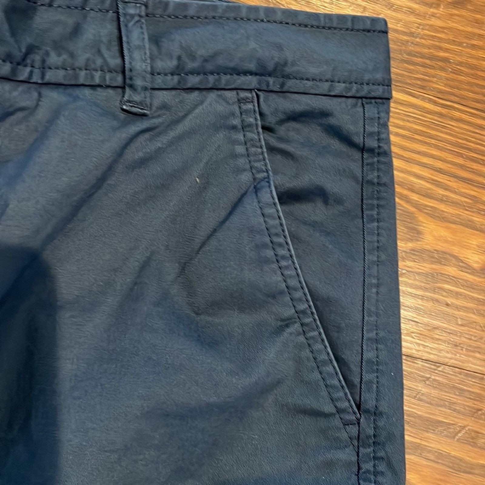 L.L. Bean LL Bean, Favorite Fit Navy Chino Pant,size 10 Size 32" / US 10 / IT 46 - 6 Thumbnail