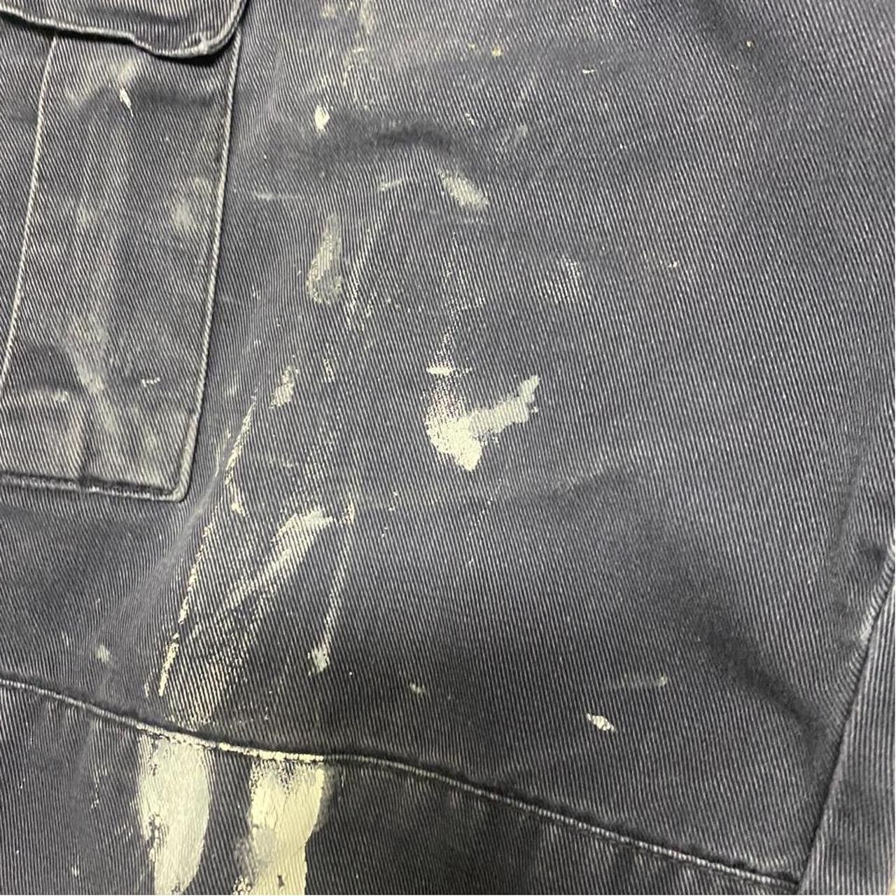 Other Vintage cargo pocket navy canvas paint splattered shorts Size US 31 - 3 Thumbnail