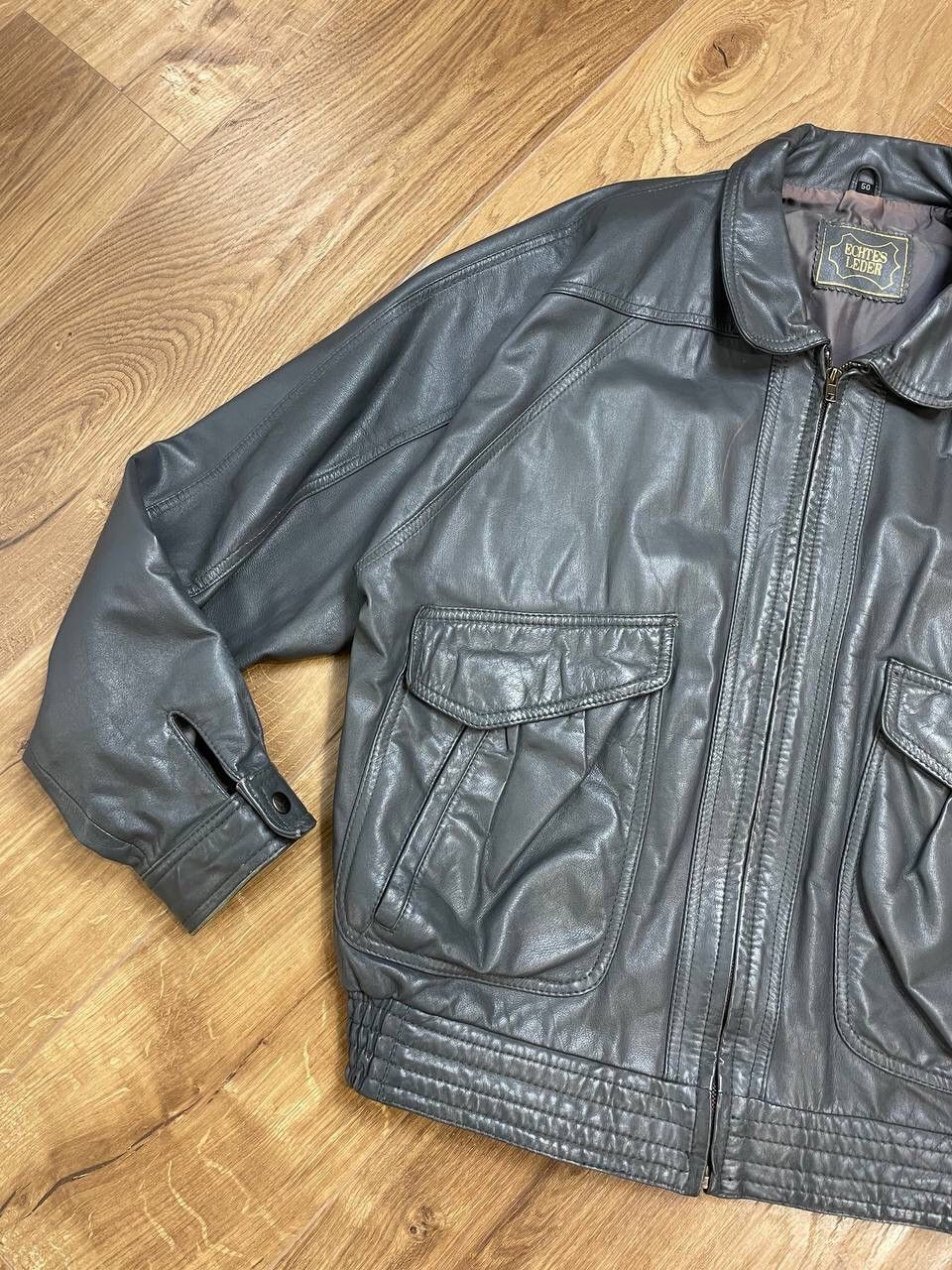 Genuine Leather Vintage Y2K Aviator Top Gun Genuine Leather Jacket Bomber Size US M / EU 48-50 / 2 - 10 Thumbnail