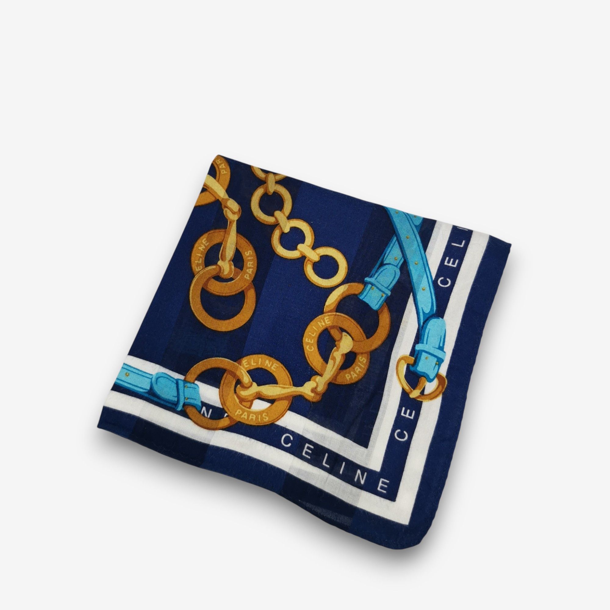 Celine Vintage Celine Paris Handkerchief Neckerchief Bandana Size ONE SIZE - 3 Thumbnail