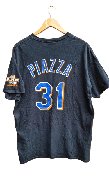 Gildan Rare MLB New York METS Baseball Mike PIAZZA Size US XL / EU 56 / 4 - 4 Thumbnail