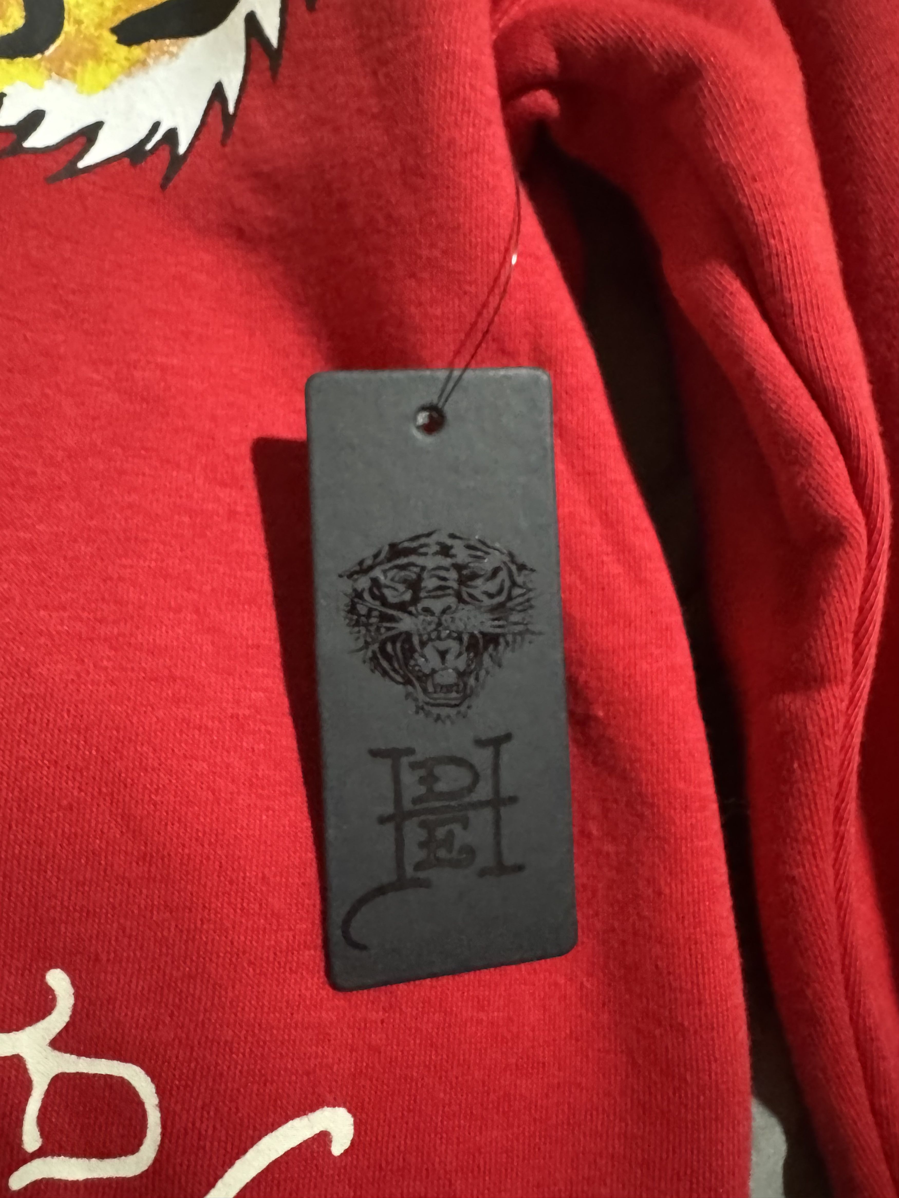 Ed Hardy Ed Hardy Eagle Tiger Red Hoodie Size US M / EU 48-50 / 2 - 5 Thumbnail