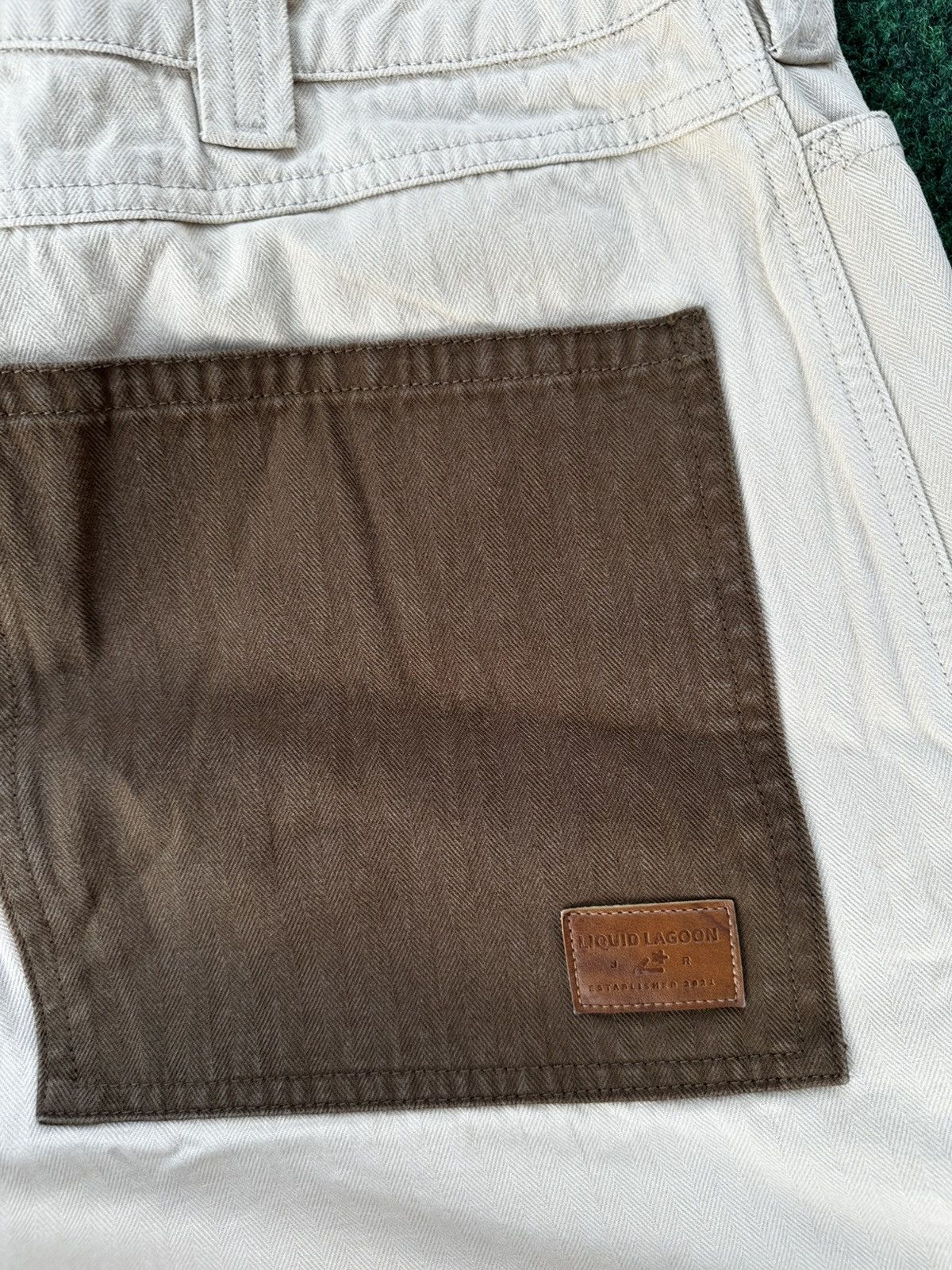 Vintage Liquid Lagoon Double Knees Carpenter Pants Size US 34 / EU 50 - 4 Thumbnail