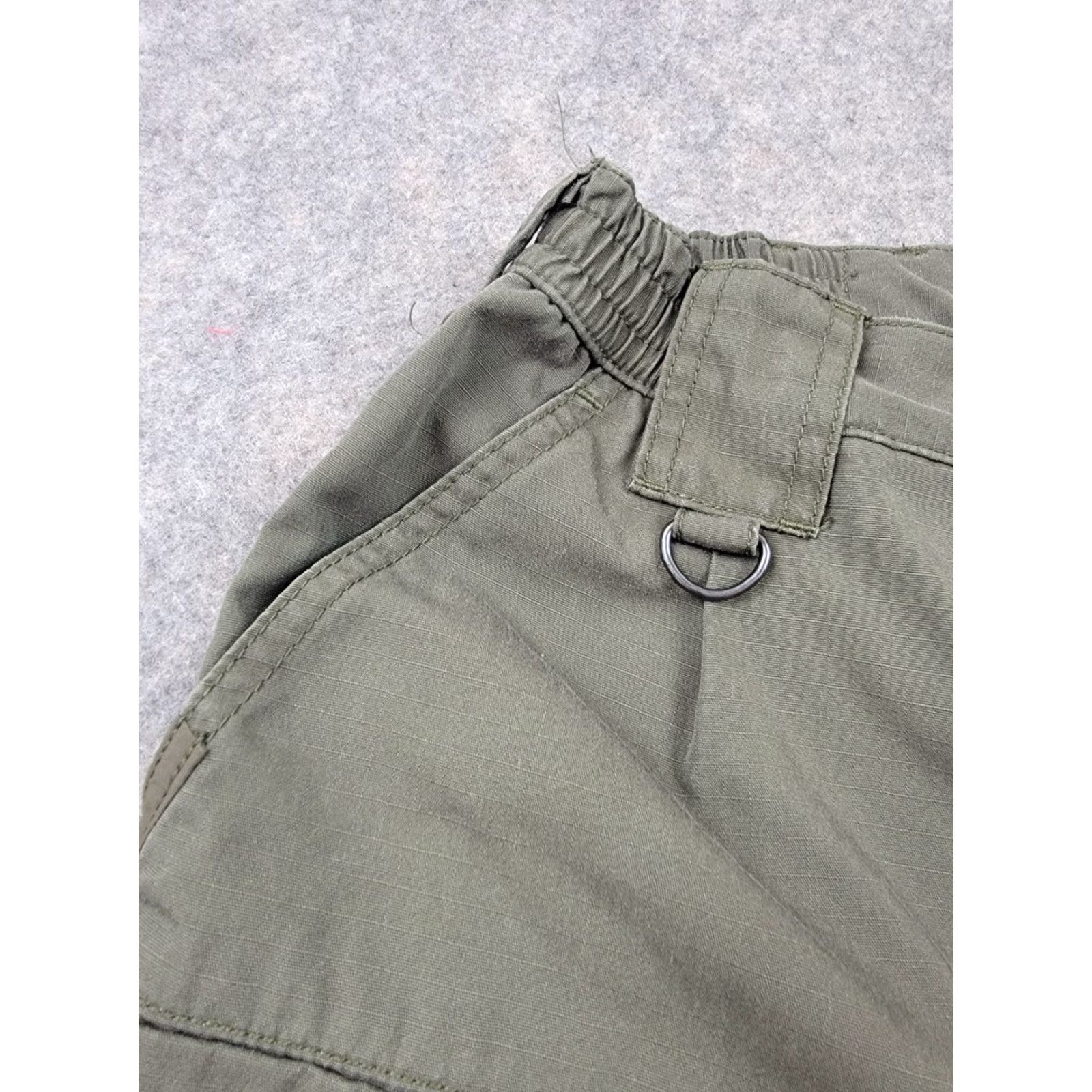 Vintage 5.11 Pants Mens 34x34 Green Taclite Pro Ripstop Regular Cargo Pocket Straight 34x34 USA Army 5.11 Tactical Mens Pants Size US 34 / EU 50 - 7 Thumbnail