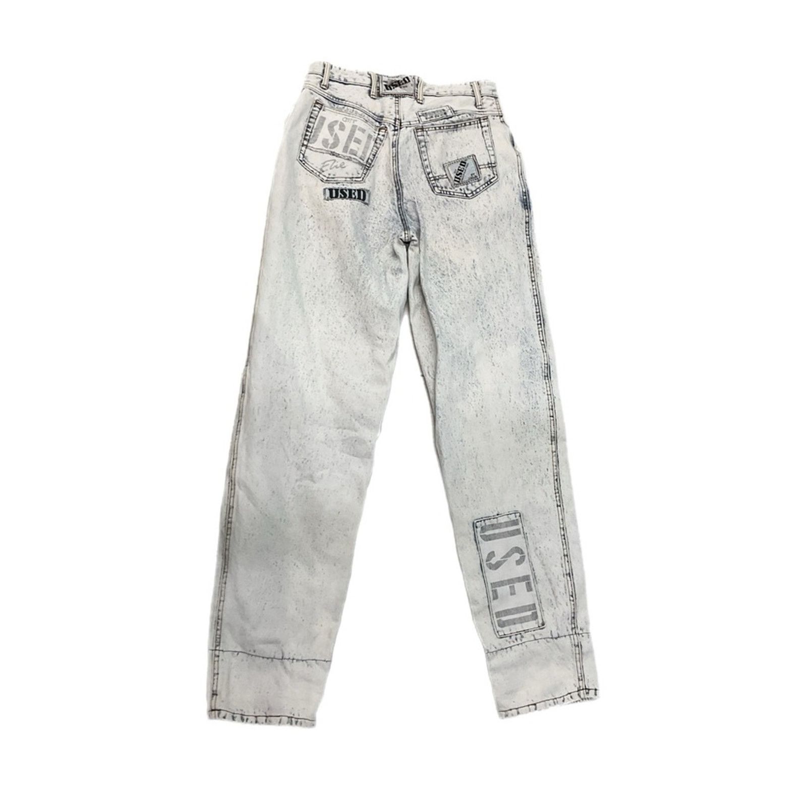 Vintage Get Used by Elie Denim Jeans Size 32" / US 10 / IT 46 - 2 Thumbnail