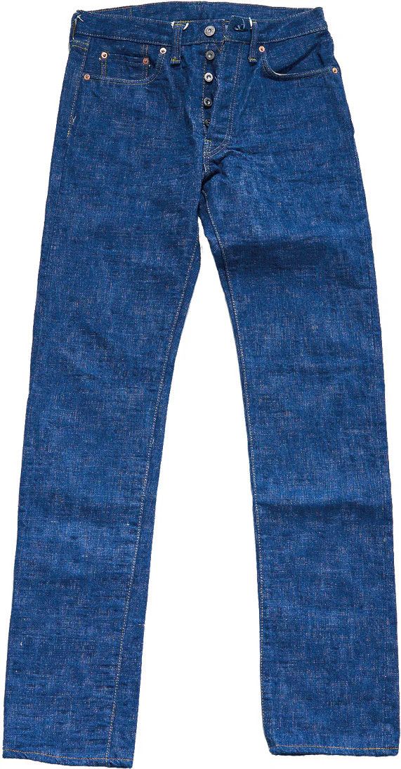 Samurai Jeans Samurai "Murakamo" 17oz Slim Straight Jeans [S710XX17oz-SLB] Size US 30 / EU 46 - 2 Thumbnail