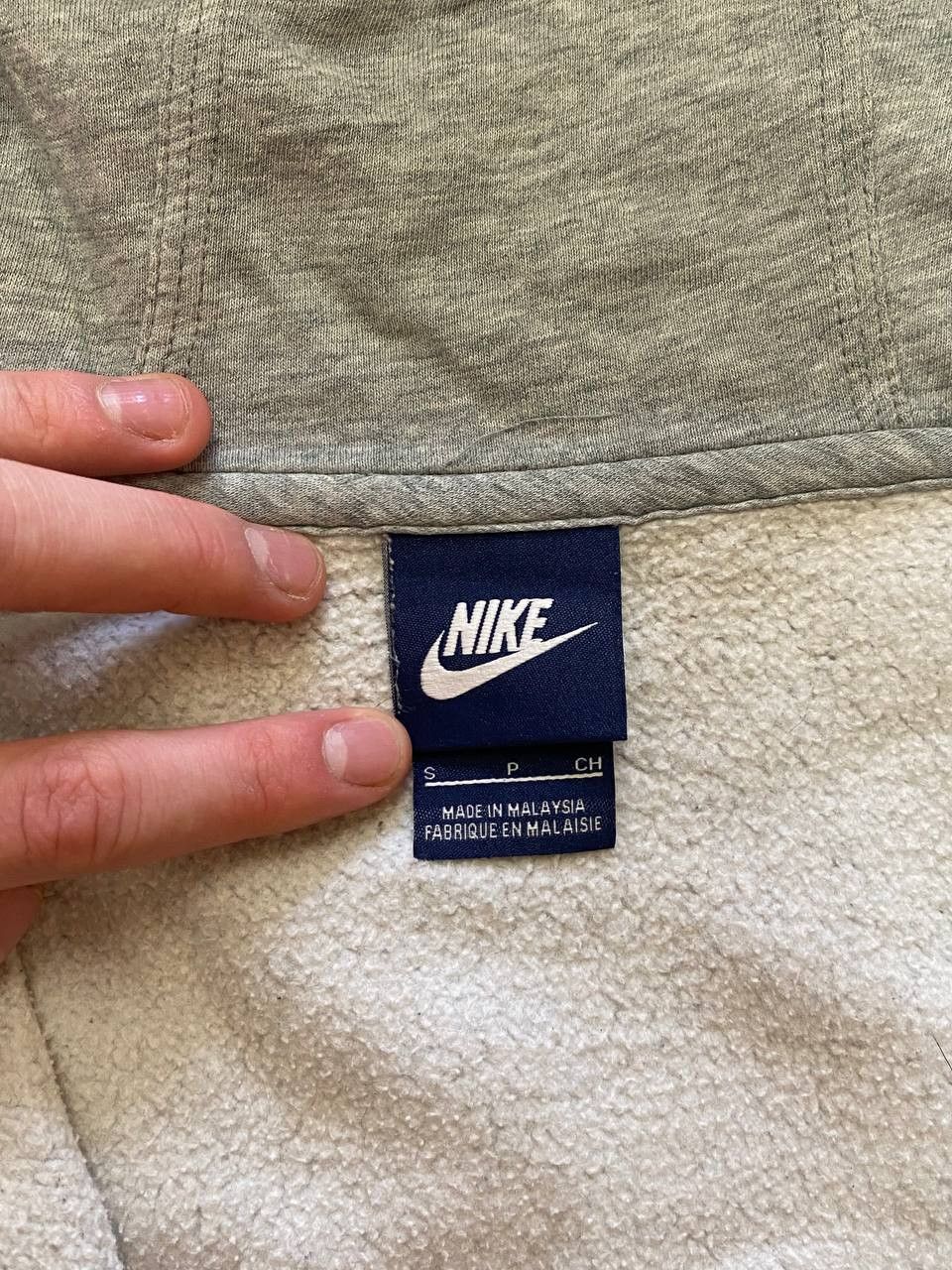 Nike × Nike ACG 🧥 Nike Full-Zip Hoodie – Classic Grey Essential 🧥 Size US S / EU 44-46 / 1 - 7 Thumbnail