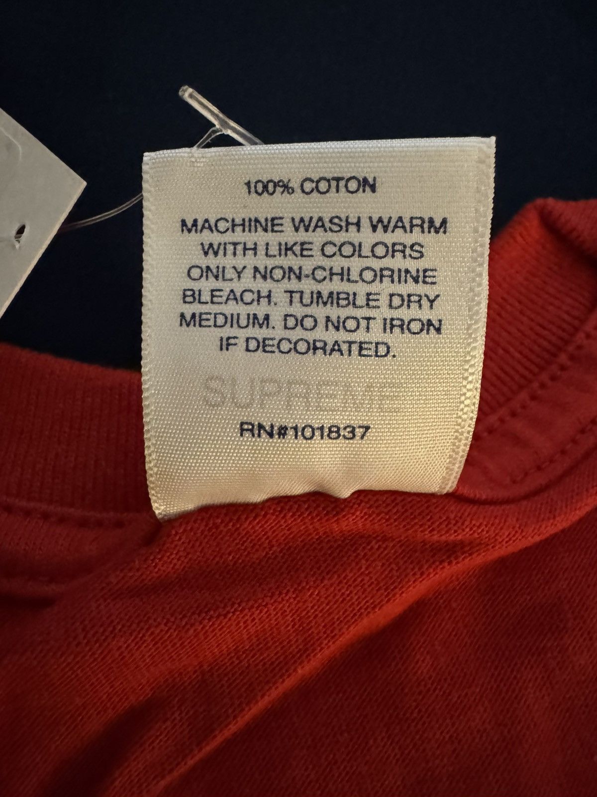 Supreme Supreme Chrome Logo Tee Red Spring Summer 2020 Size US M / EU 48-50 / 2 - 3 Thumbnail