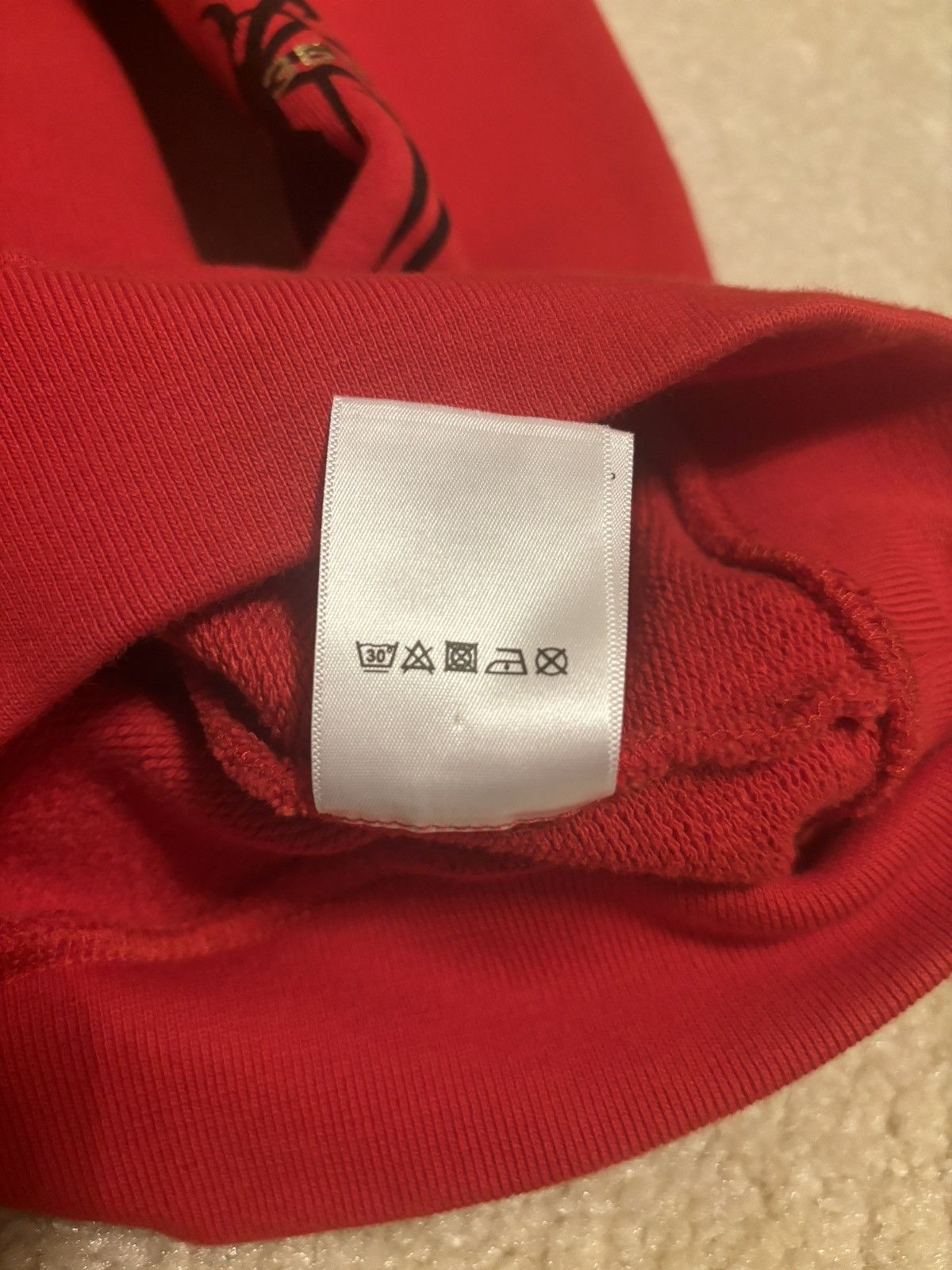 Vetements Vetements VTMNTS Barcode Spider Man Print Hoodie Red Size US XS / EU 42 / 0 - 8 Thumbnail