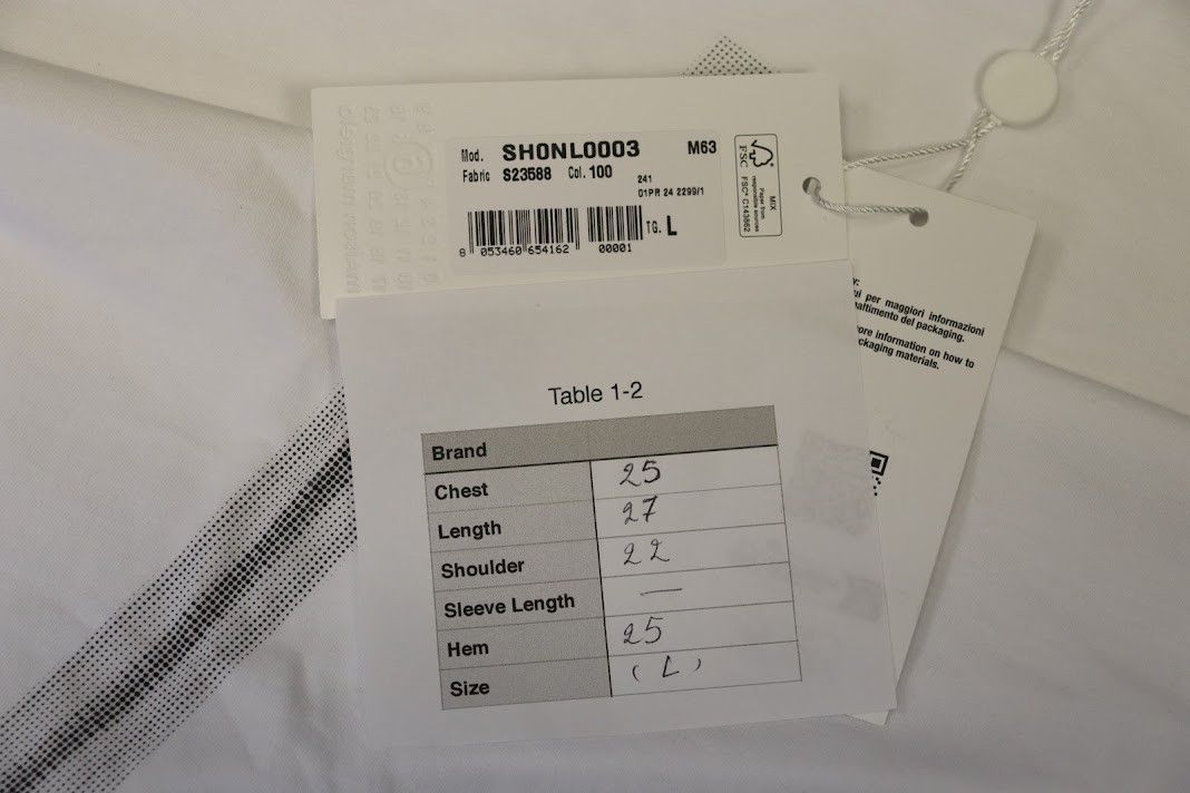 Maison Margiela o1rshd1 Zip-Print Sleeveless Top in White Size US L / EU 52-54 / 3 - 13 Thumbnail