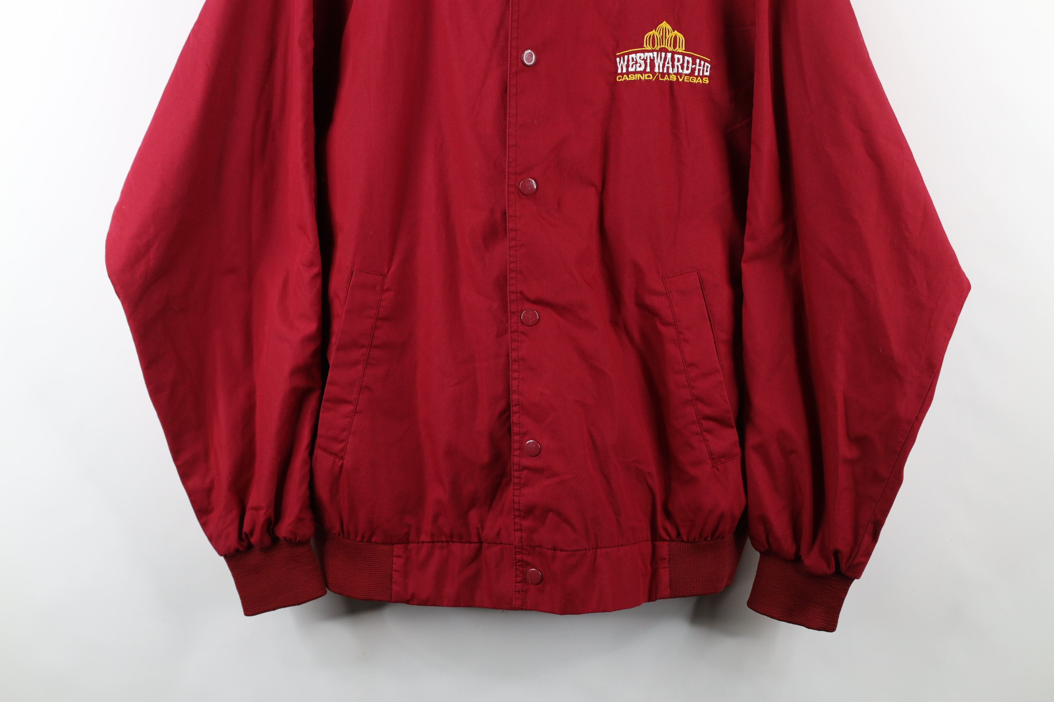 Vintage Vintage 90s Streetwear Westward Ho Casino Bomber Jacket Size US XL / EU 56 / 4 - 3 Thumbnail