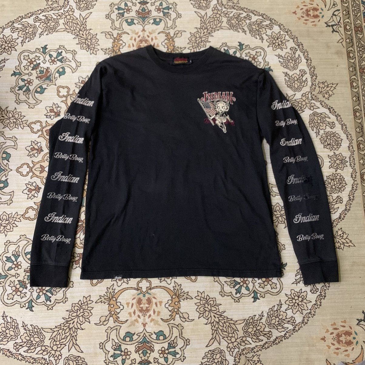 Anime VINTAGE ANDIAN ❌ BETTY BOOP Size US XL / EU 56 / 4 - 6 Thumbnail