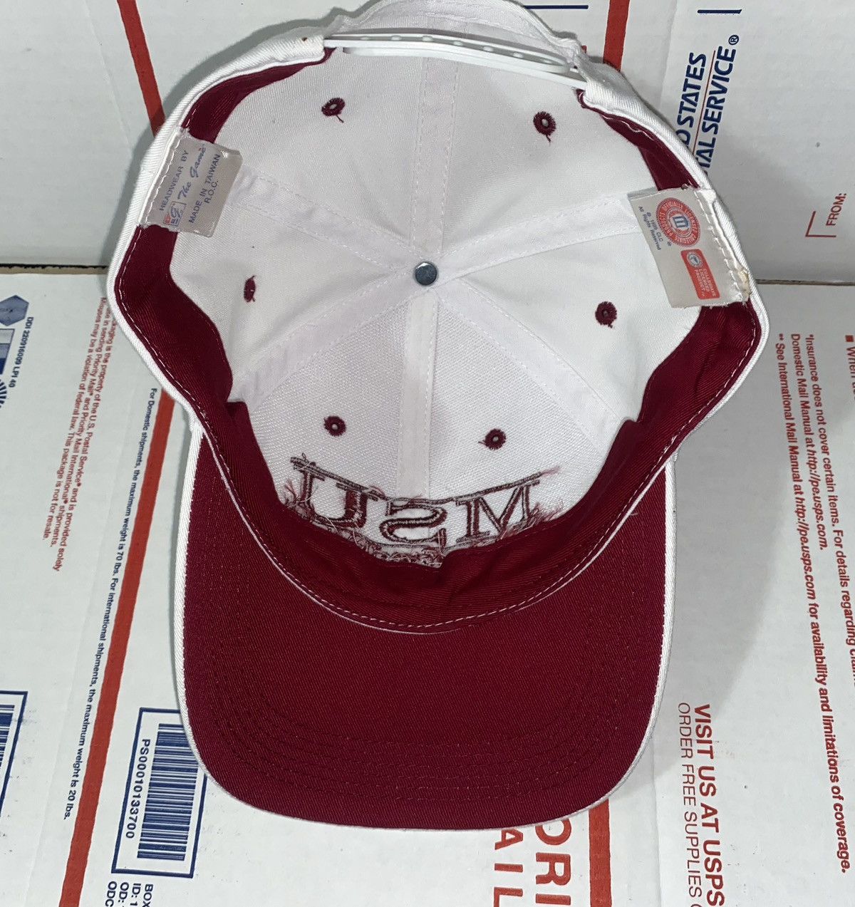 The Game MSU 1995 snapback hat cap mississippi state university dogs Size ONE SIZE - 4 Thumbnail