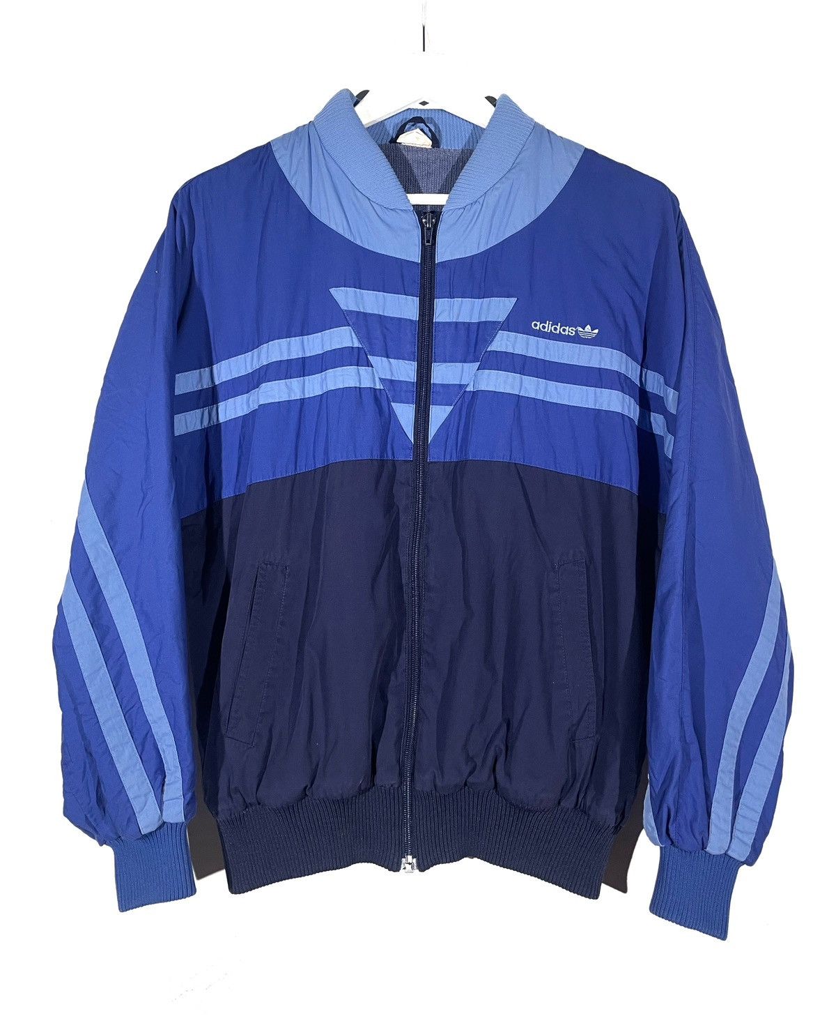 Adidas × Vintage Adidas Vintage 80s Men Track Jacket Size S Blue