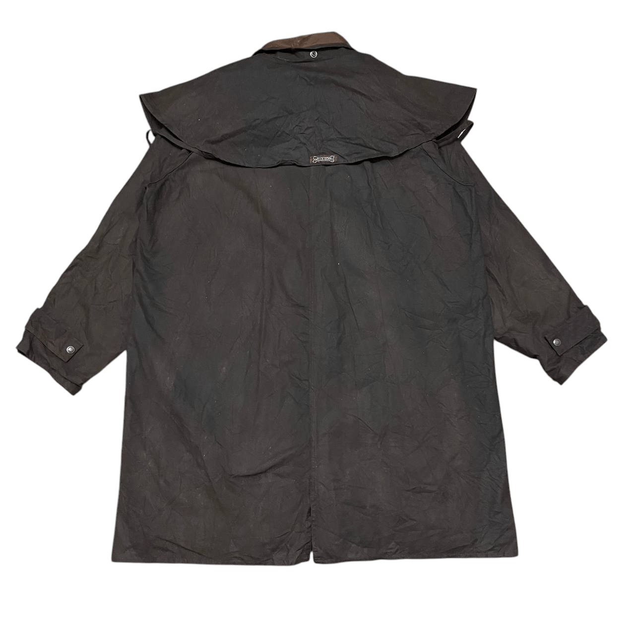 Man Made In Australia Vintage Driza Bon Waxed Riding Short Coat Size US XL / EU 56 / 4 - 15 Thumbnail