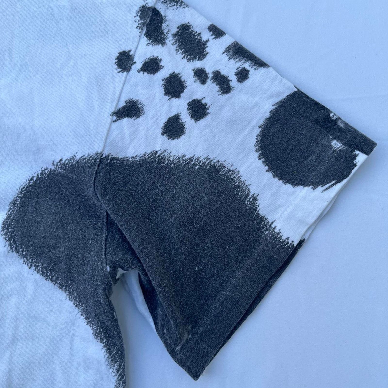 Hanes AOP Cow Print 90’s Amy’s Ice Cream Single Stitch Graphic T Size US L / EU 52-54 / 3 - 8 Thumbnail