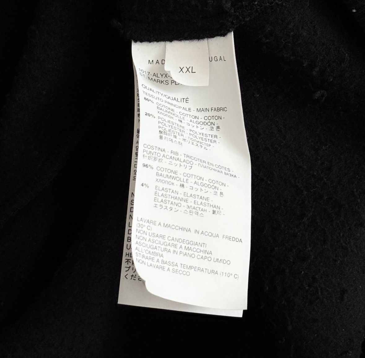 1017 ALYX 9SM 1017 ALYX 9SM Smoke-Print Drawstring Hoodie AW23 Size US XXL / EU 58 / 5 - 6 Thumbnail