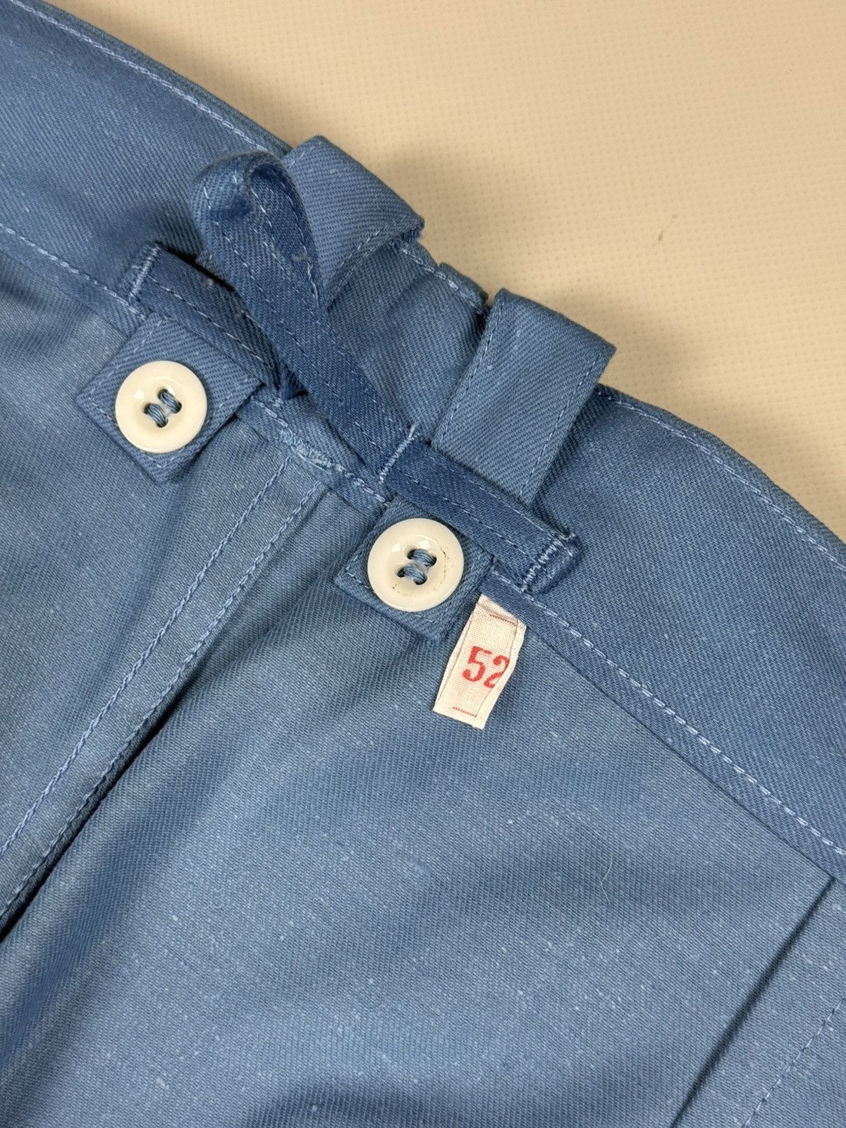 Le Laboureur Vintage German Air Force Military Fatigue Pants Trousers Size US 39 - 15 Thumbnail
