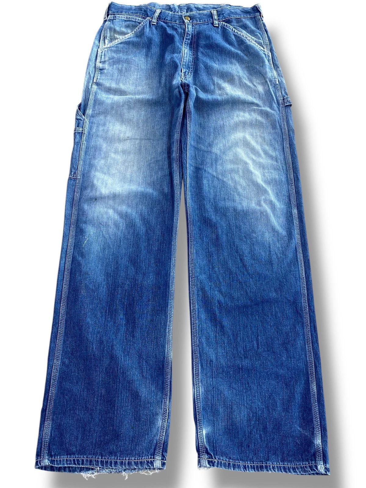 Edwin Edwin Vintage Light Wash Denim Carpenter Jeans Size US 34 / EU 50 - 1 Thumbnail