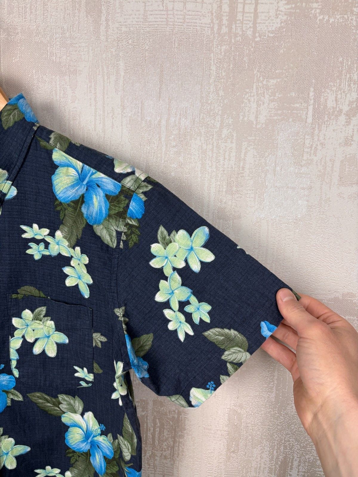 Other Berangere Claire Floral Short Sleeve Shirt Cotton Linen Size US M / EU 48-50 / 2 - 5 Thumbnail