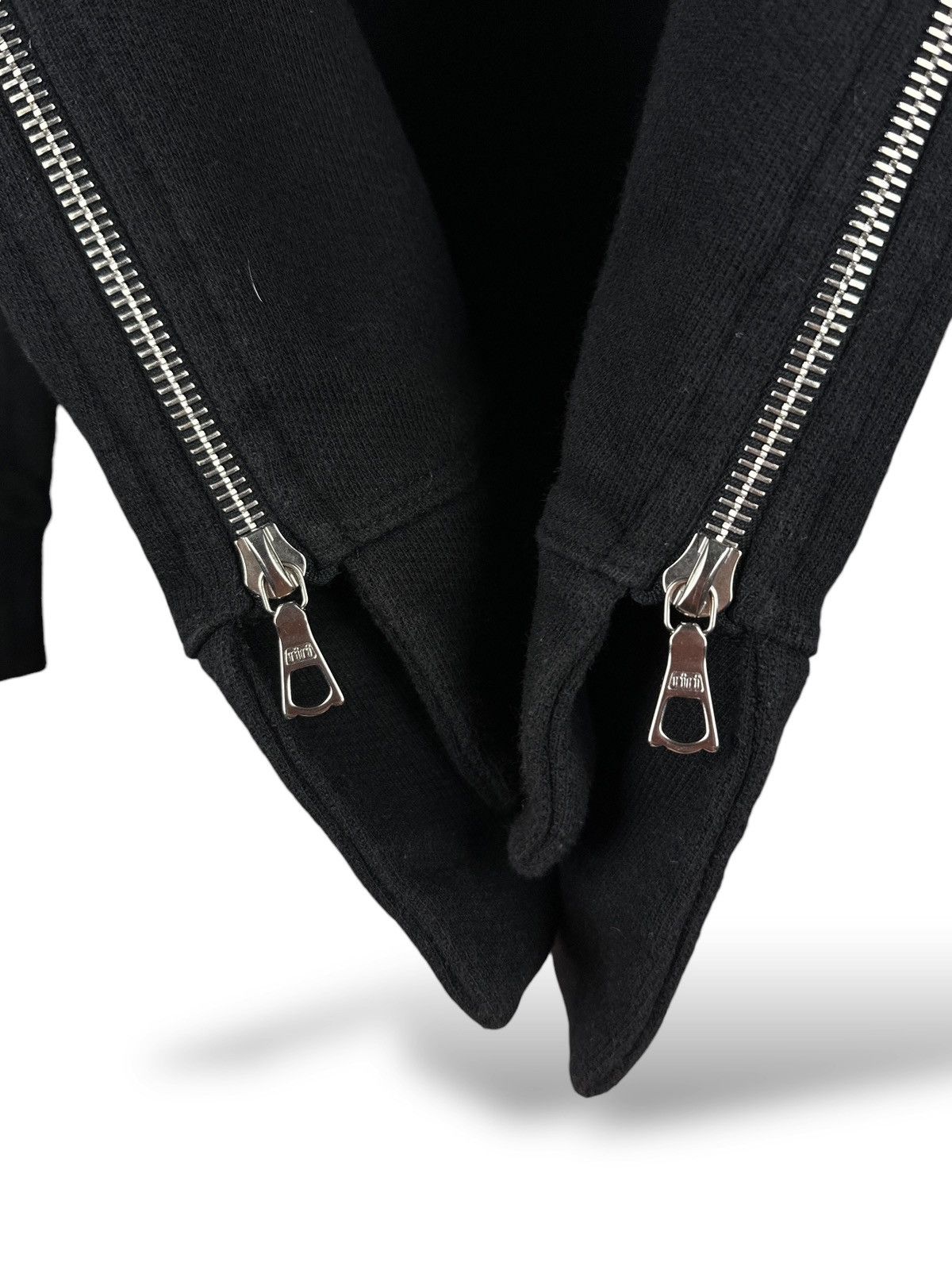 John Elliott John Elliott Villain Black Hoodie Side Zip Hidden Pocket Size US L / EU 52-54 / 3 - 9 Thumbnail