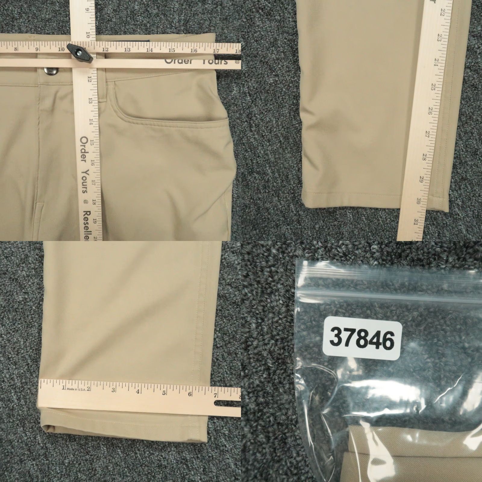 Polo Ralph Lauren Polo Ralph Lauren Pants Men 34x31 Chino 5-Pocket Belt Loops Flat Front Regular Fit Beige Tan Vintage: No Size US S / EU 44-46 / 1 - 8 Thumbnail