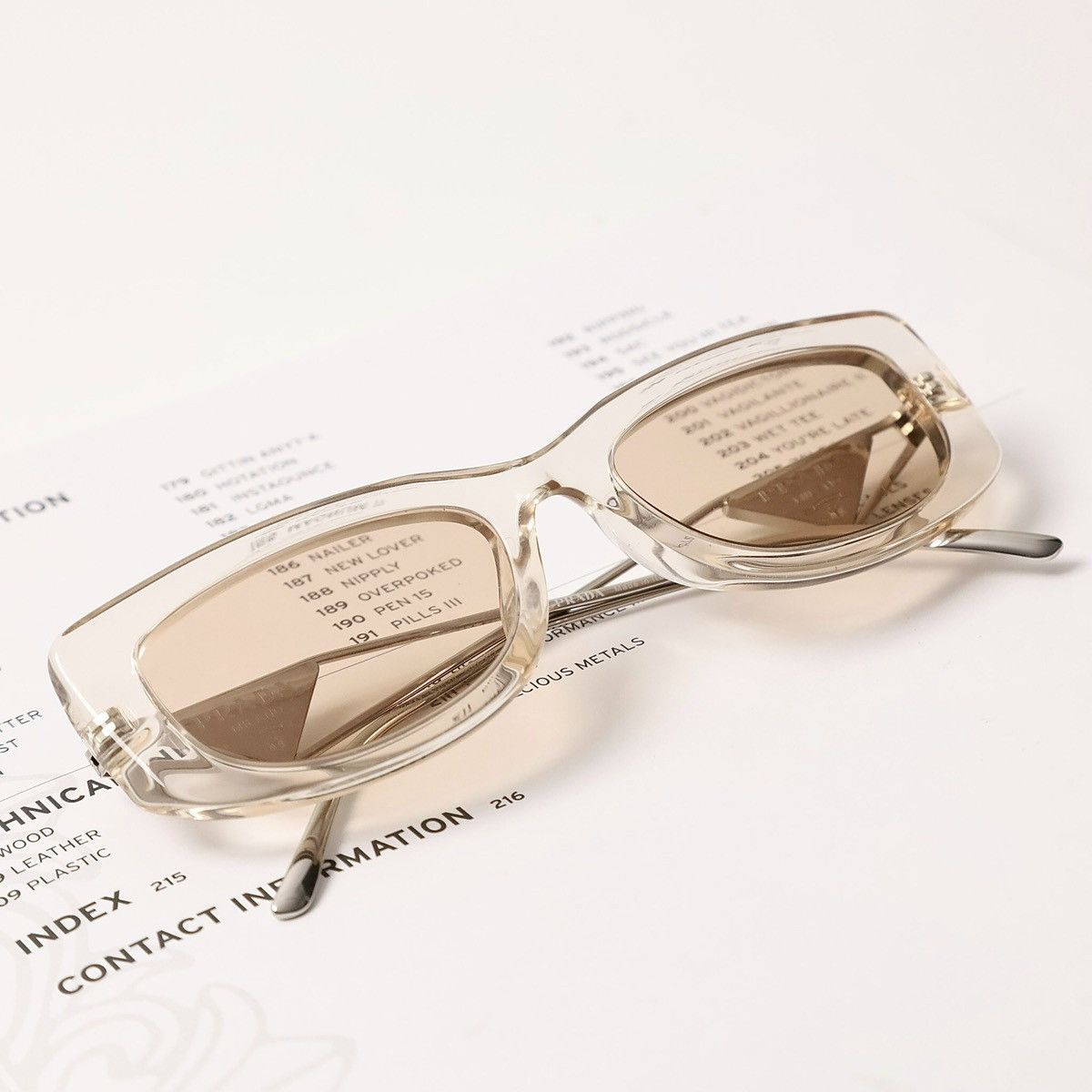 Prada PRADA 0PR 14YS SUNGLASSES Size ONE SIZE - 7 Thumbnail