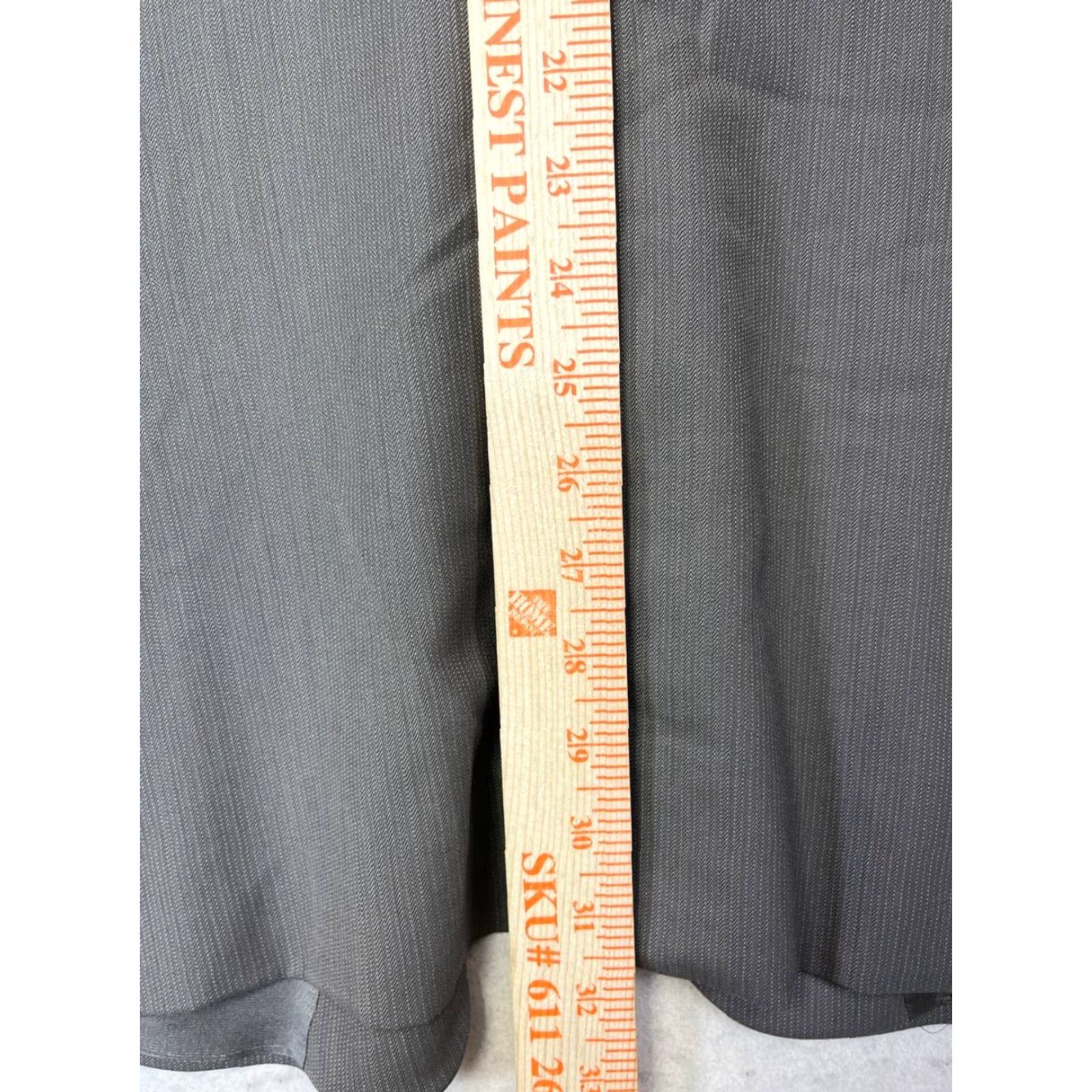 Kenneth Cole KENNETH COLE Blazer Jacket 100% Wool Twill Double/Vented 2 Button Men 46R Beige Formal Business Casual Size 46R - 5 Thumbnail