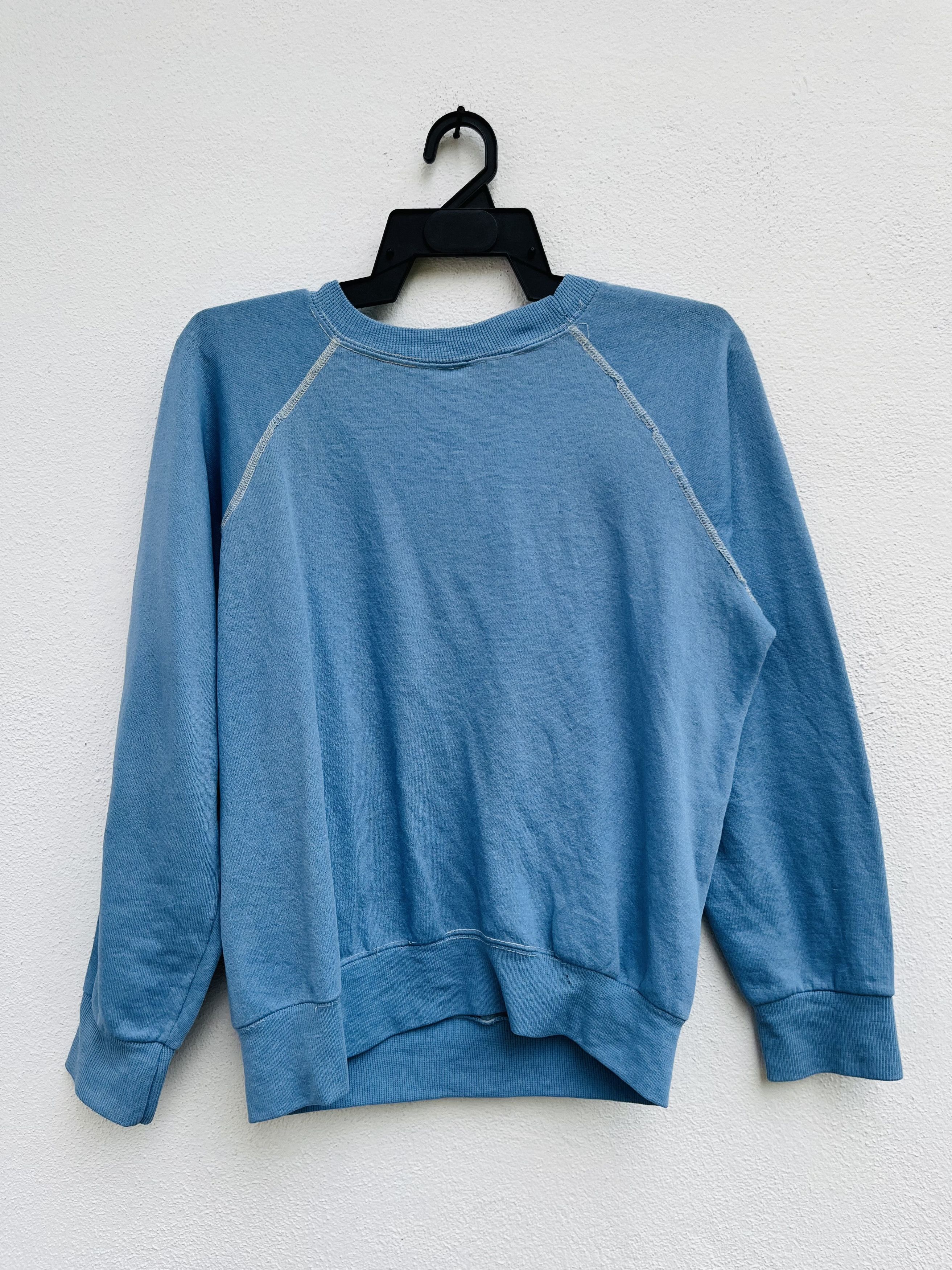 Mickey Mouse × Vintage Vintage 80s Mickey Mouse Sky Blue Streetwear Fashion Size US S / EU 44-46 / 1 - 2 Thumbnail