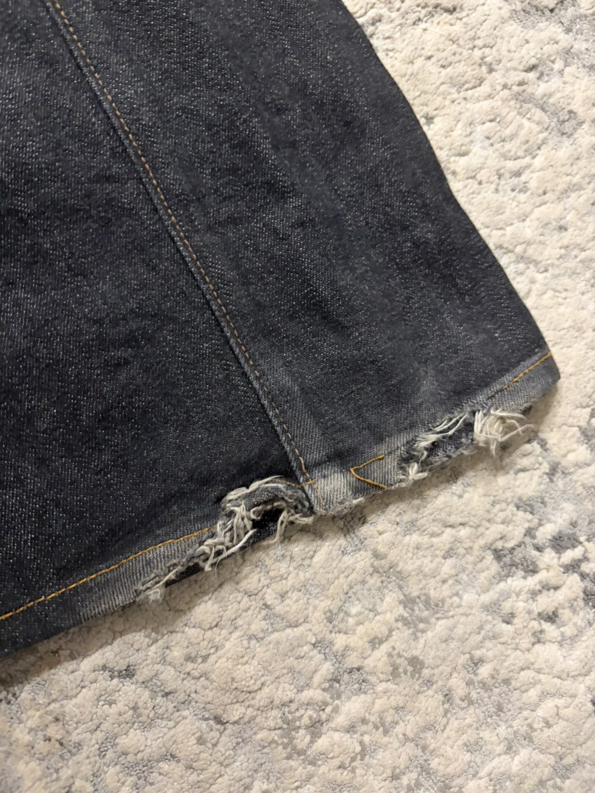 Obelisk Marquis - Black Bootcut Cowboy Jeans Size US 34 / EU 50 - 11 Thumbnail