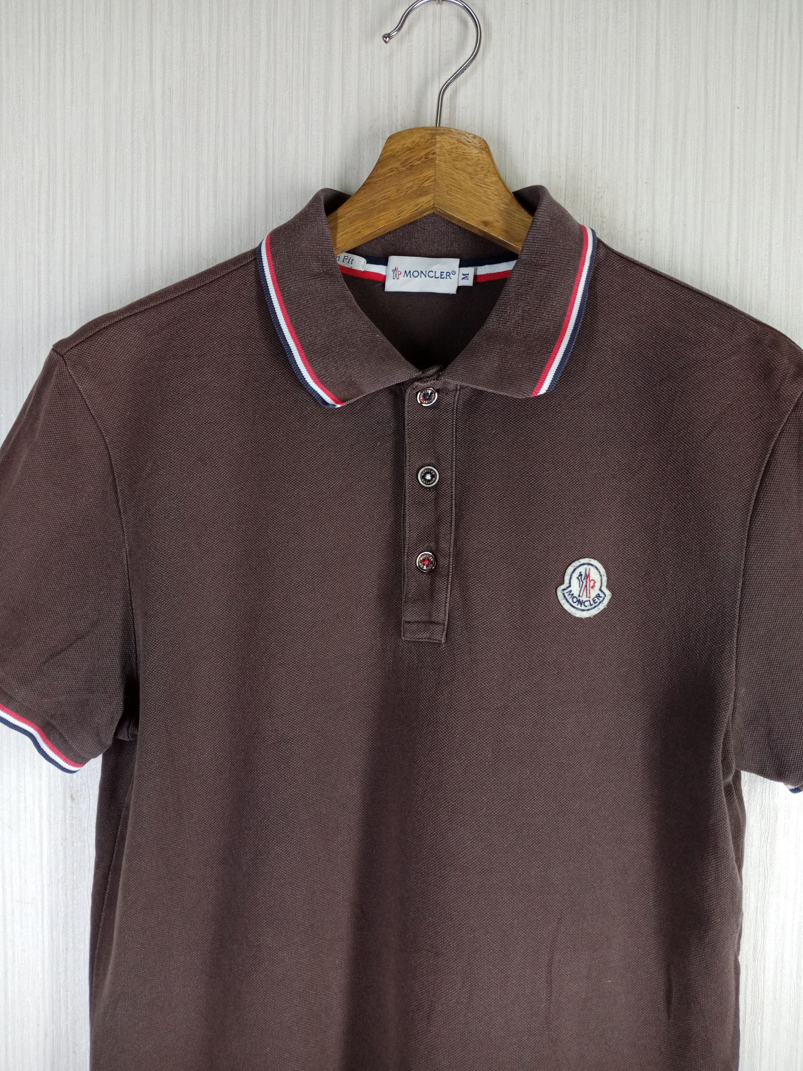Moncler Moncler Maglia Polo Manica Corta Polo Shirt Size US M / EU 48-50 / 2 - 3 Thumbnail