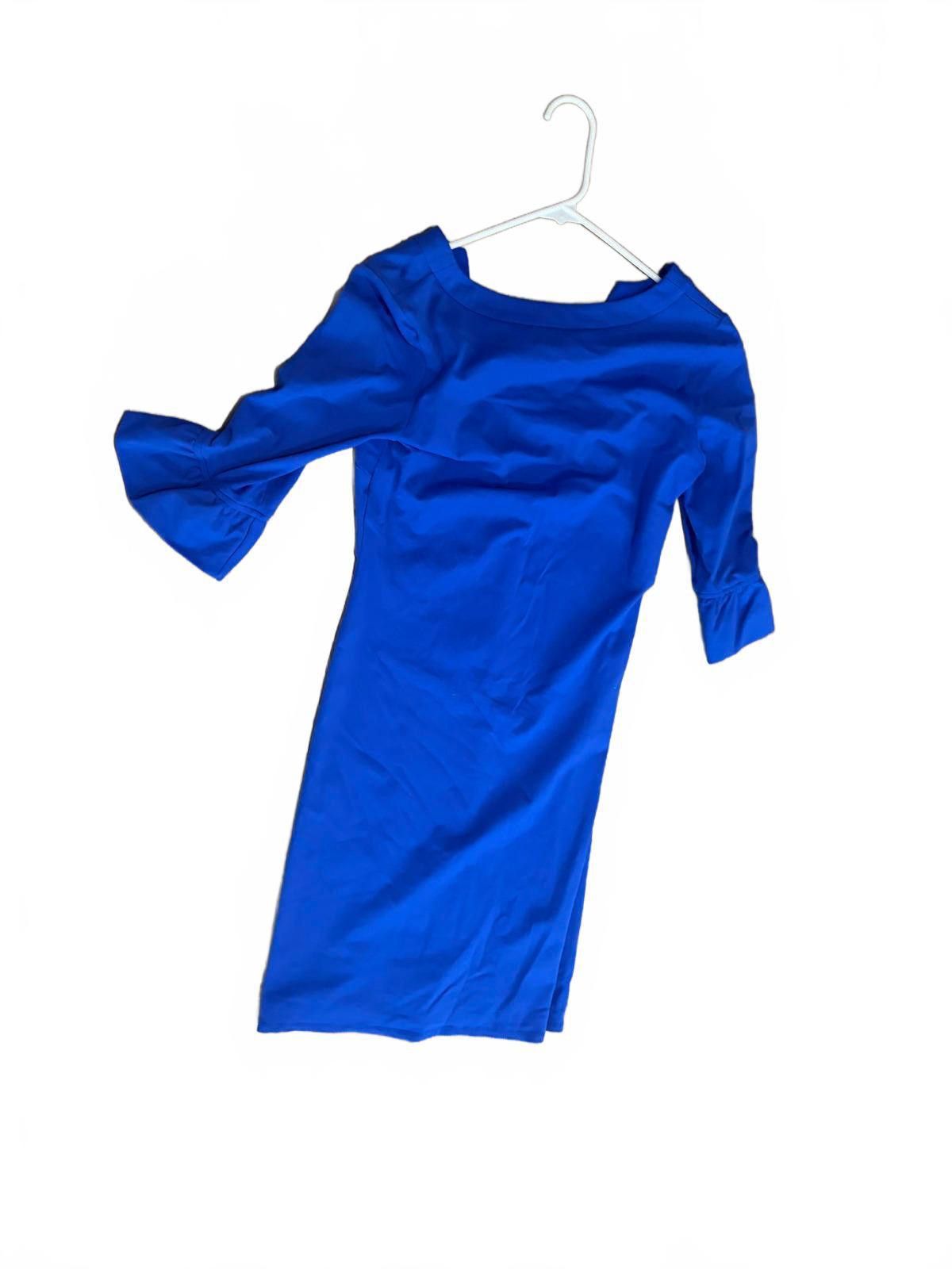 Other Jude Connally Royal Blue 3/4 Sleeve Dress Small Size S / US 4 / IT 40 - 6 Thumbnail
