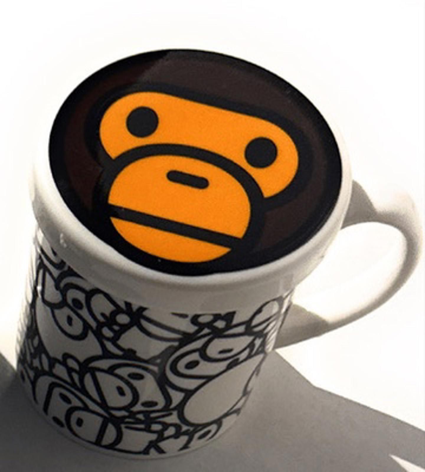 Bape BAPE Baby Milo Coffee Mug w/ Saucer - All Over Print Size ONE SIZE - 4 Thumbnail