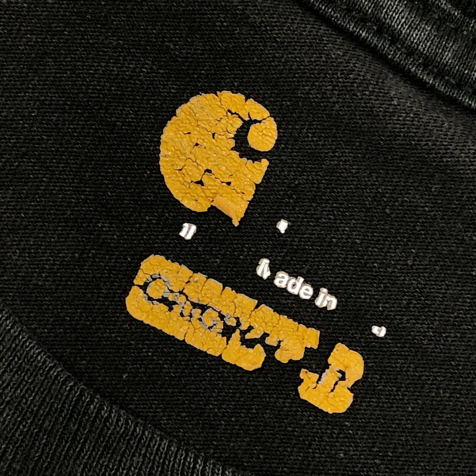 Carhartt × Vintage Carhartt Logo Spellout Dark Green Original Fit Basic Tee XL Size US XL / EU 56 / 4 - 5 Thumbnail