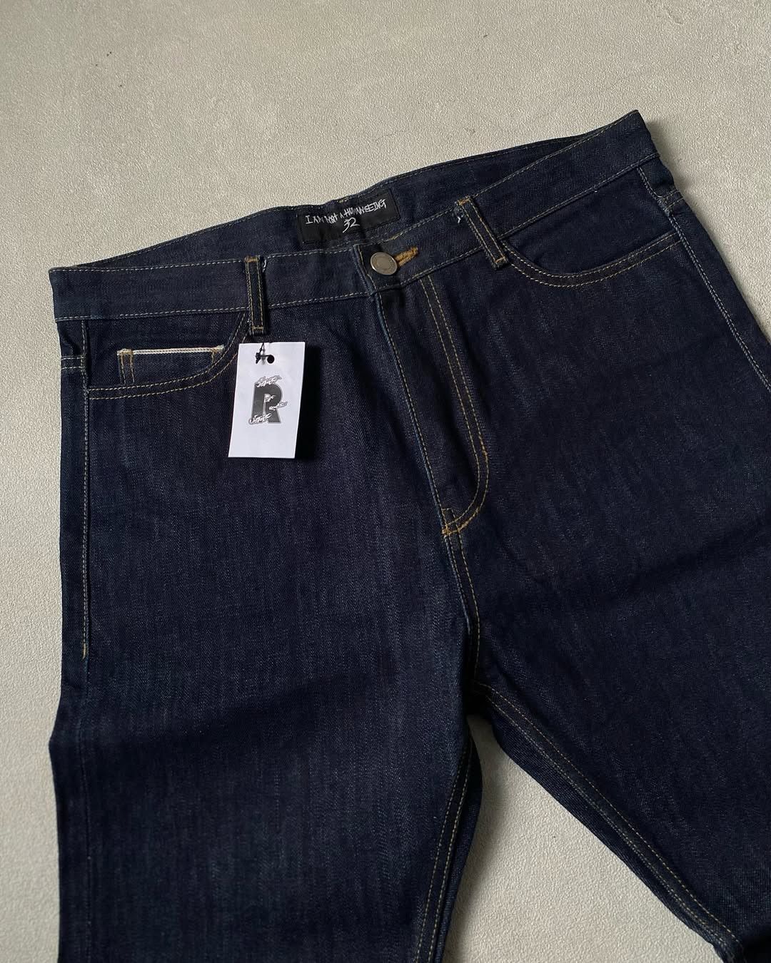 I Am Not A Human Being I Am Not Human Being Graphic Selvedge Pants Size US 32 / EU 48 - 4 Thumbnail