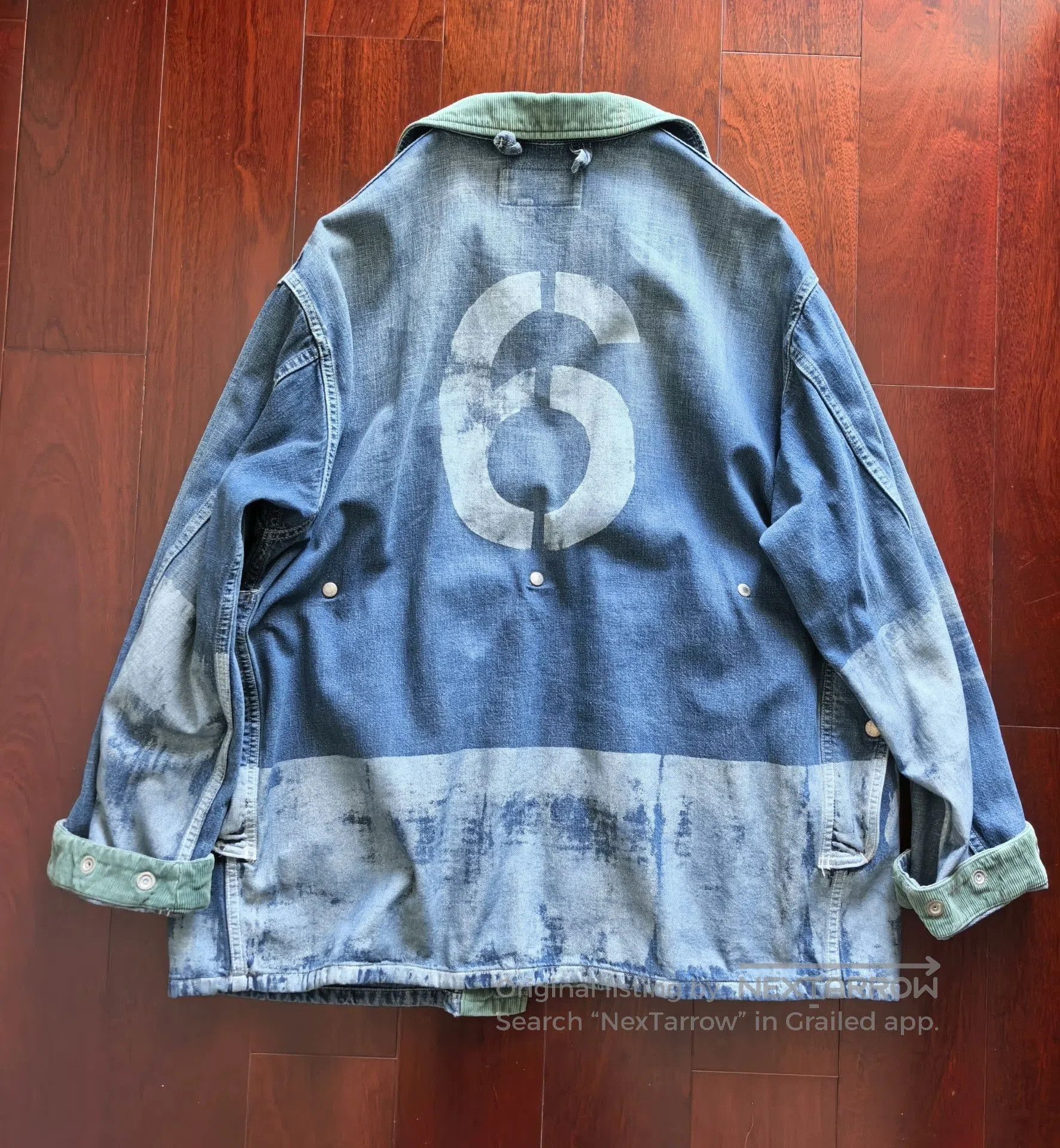 ANACHRONORM anachronorm denim hunting jacket for men. Size US M / EU 48-50 / 2 - 4 Thumbnail