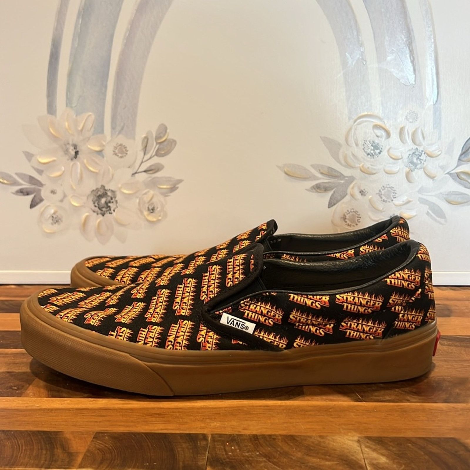 Vans Vans x Stranger Things Customs Slip On Sneakers Size US 10 / IT 40 - 3 Thumbnail