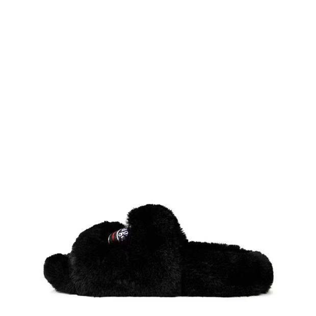 Balenciaga o1g2r1mq0924 Sliders in Black Size US 7 / IT 37 - 2 Thumbnail